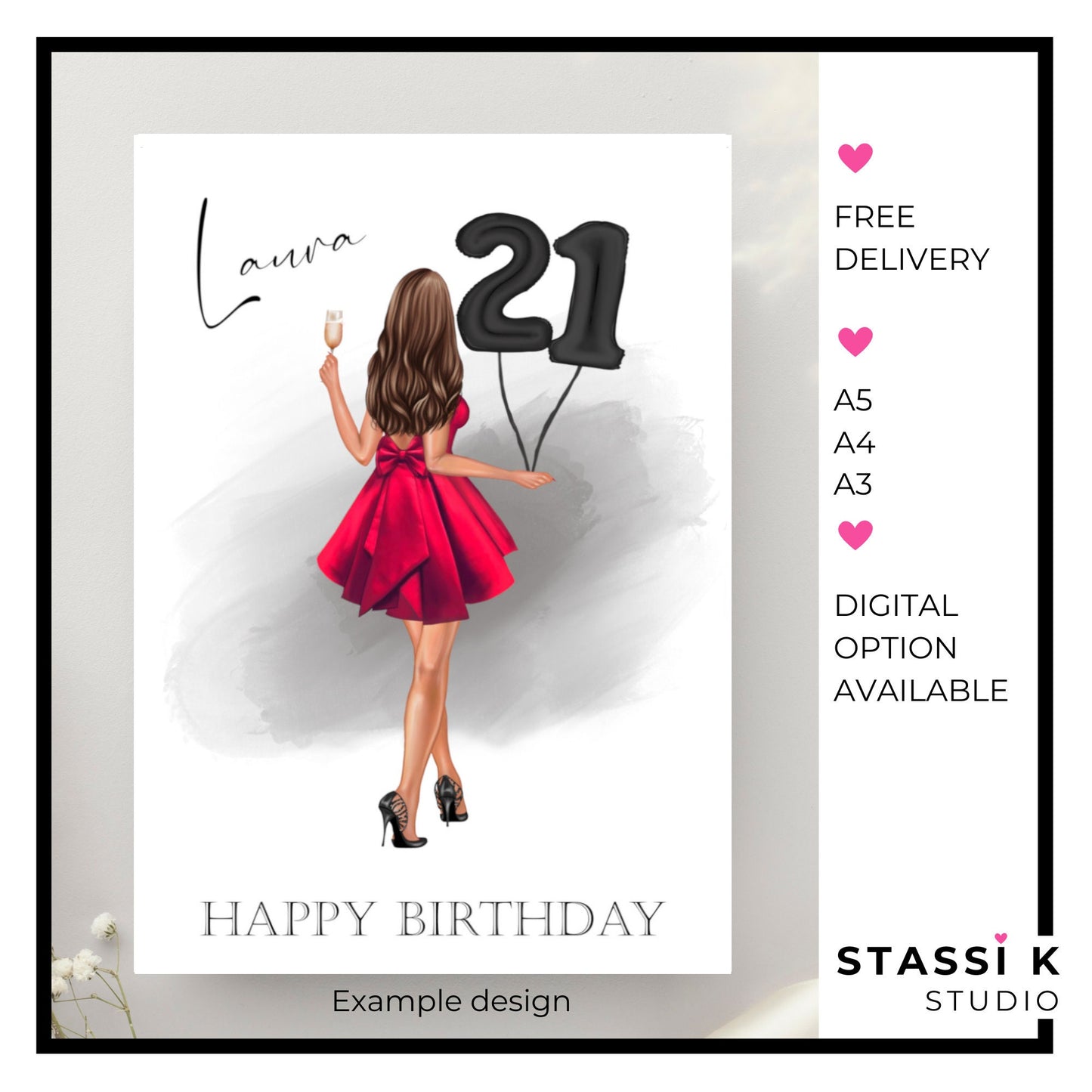 Personalised 21st Birthday Gift