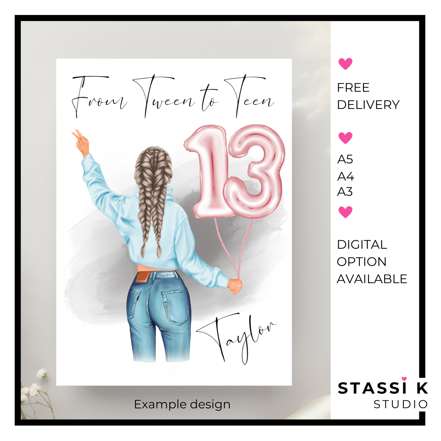 Teenager 13th birthday gift