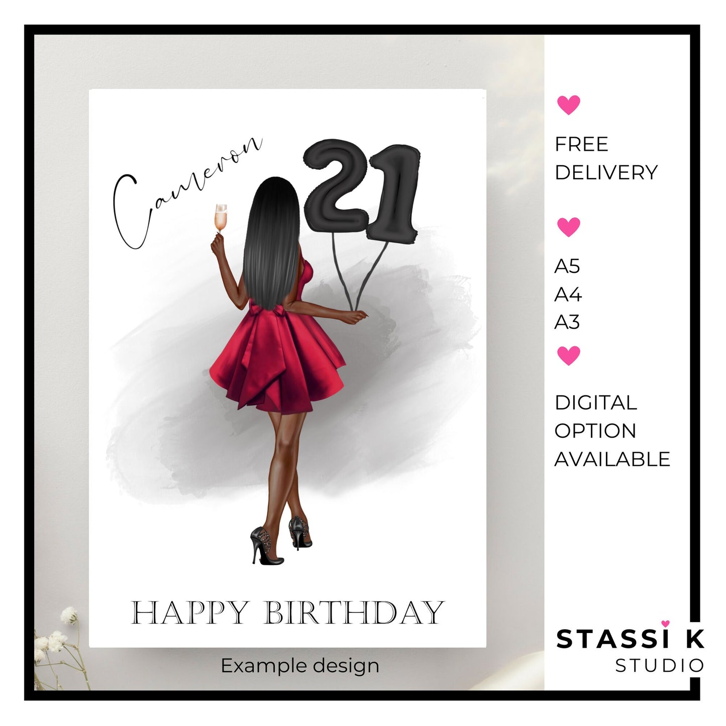 Personalised 21st Birthday Gift