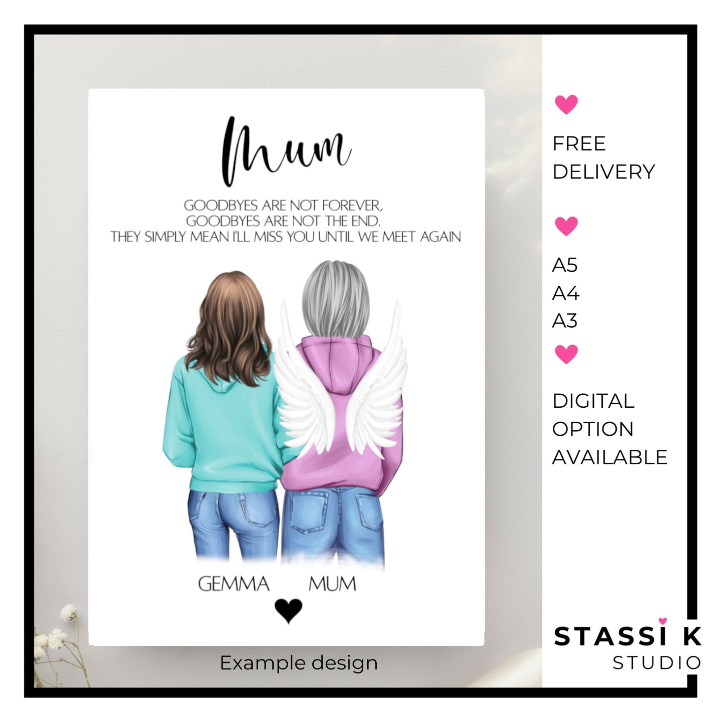 Personalised Family Memorial Print