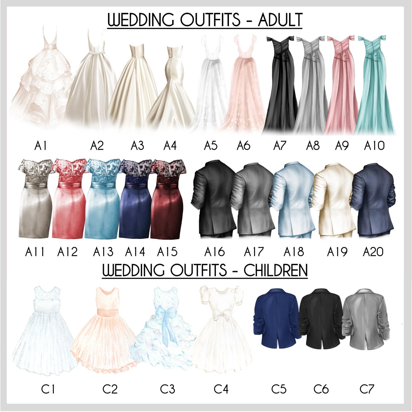 Custom Mother of the Bride Gift Illustration Print