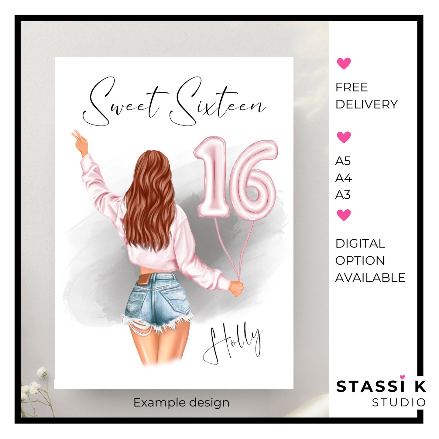 Sweet Sixteen 16th birthday gift