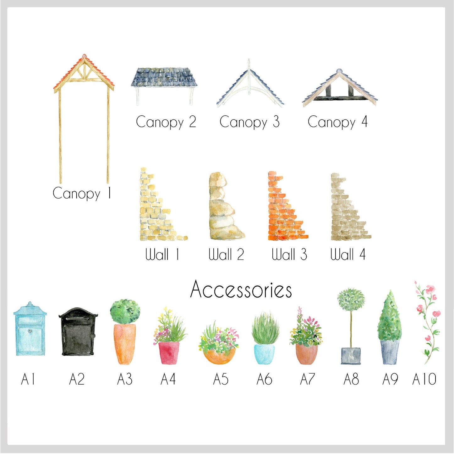 Personalised Front Door Print