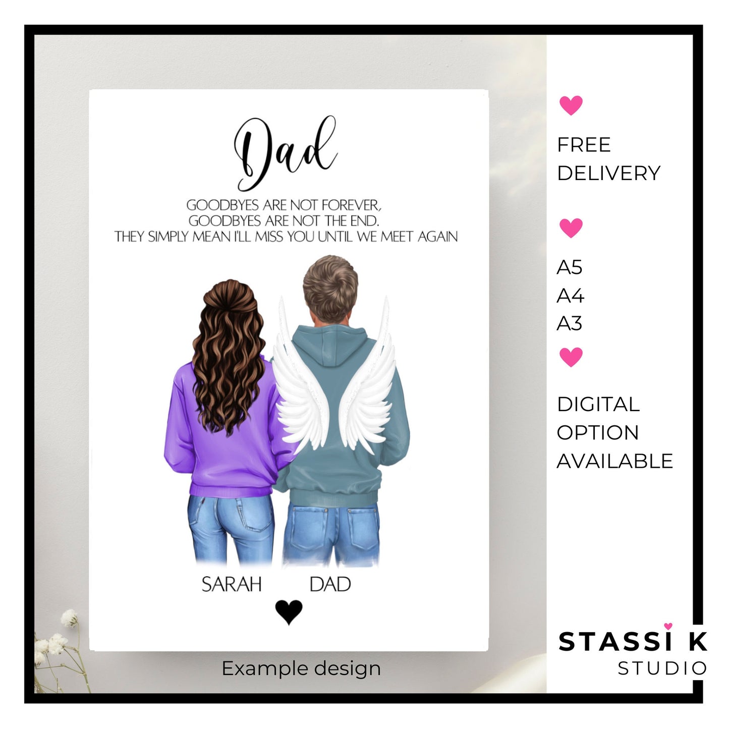 Personalised Family Memorial Print