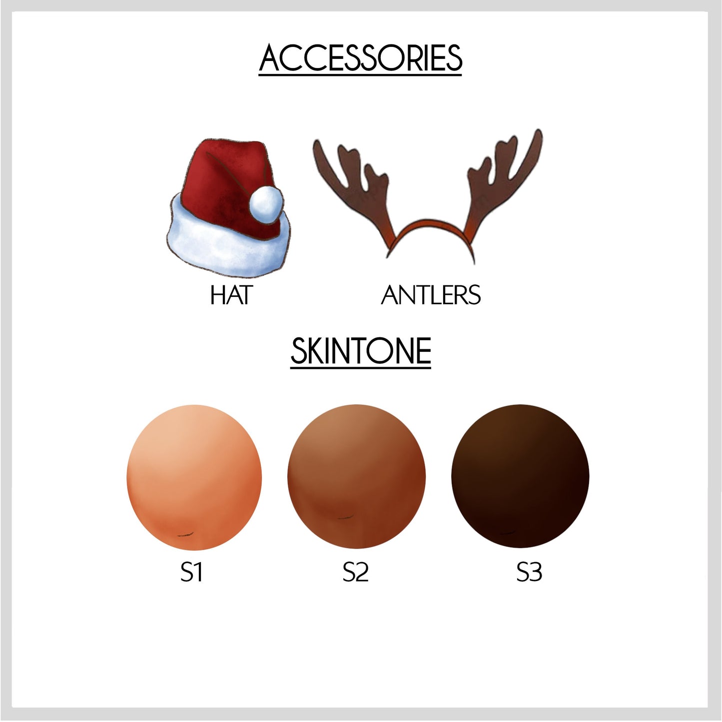 Personalised Santa, we've been good print