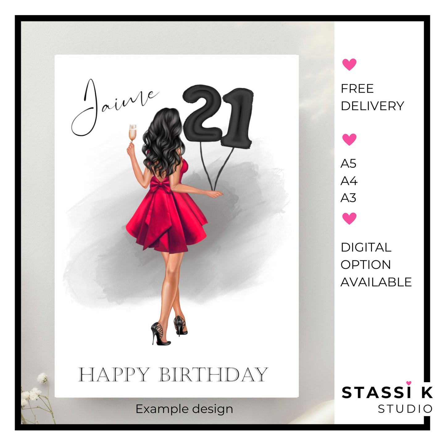 Personalised 21st Birthday Gift