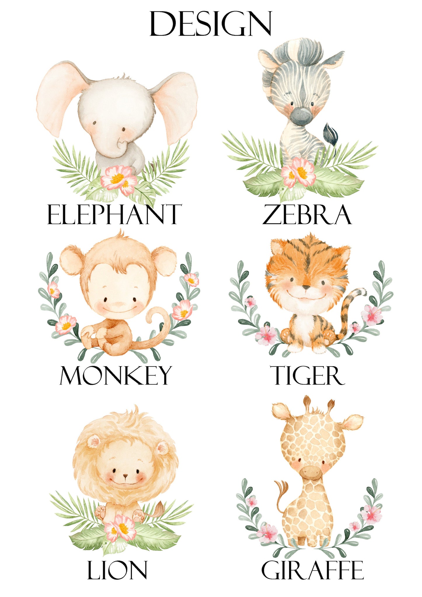 New baby birth details print