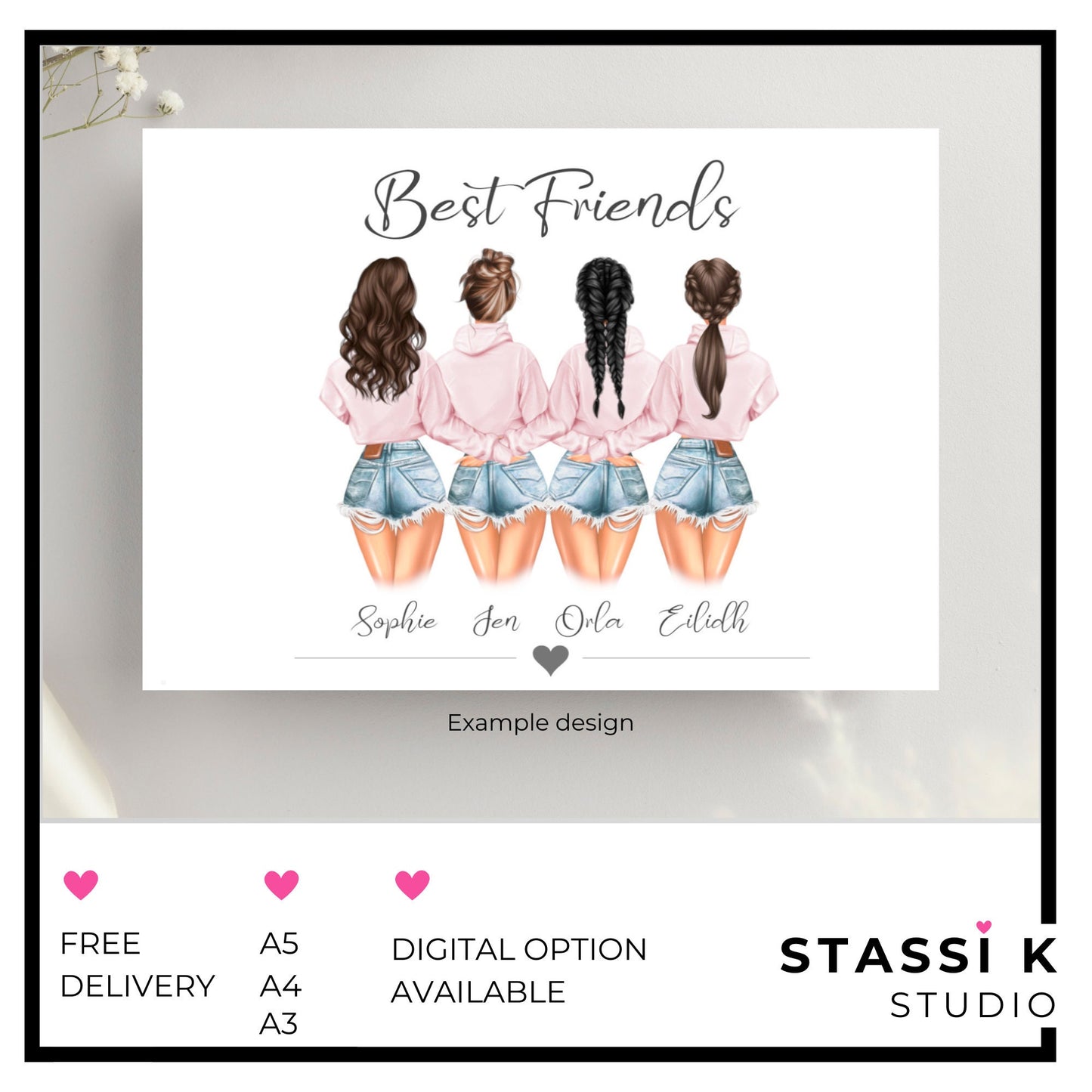 Personalised best friends group gift
